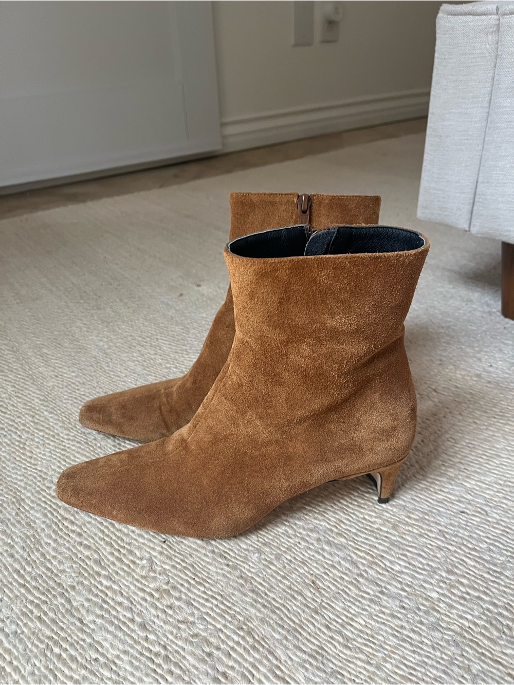 Staude Tan Suede Wally Boot - Size 37.5
